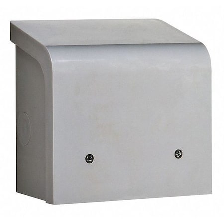 RELIANCE CONTROLS Non-Metallic Power Inlet Box,Amps 30