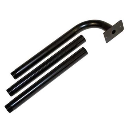 GTO Gooseneck Pedestal-In Ground for Keypad