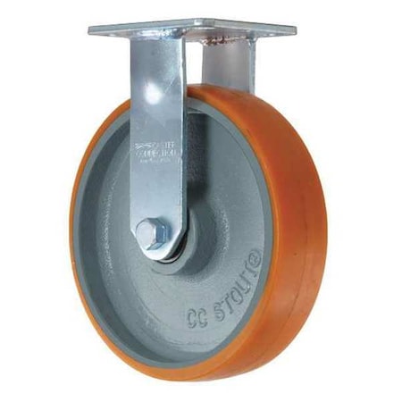 CC STOUT Rigid Plate Caster,CC Stout,8&