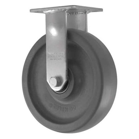 CC NYLEX Rigid Plate Caster;CC Nylex;8"