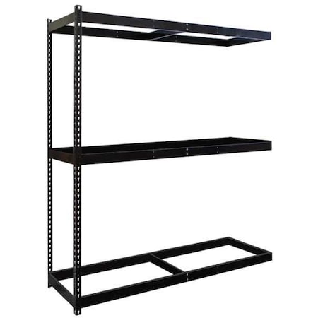 HALLOWELL Boltless Shelving;30x84x60in; AdOn