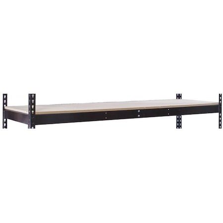 HALLOWELL Shelf;Cap: 620 lb;96 x 18 in