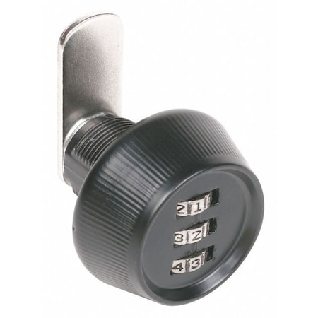 CCL Cam Lock,Straight Cam L 1 1/4 in,Zinc