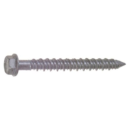 RED HEAD Concrete Anchor Screw,Hex,1/4 in,PK100