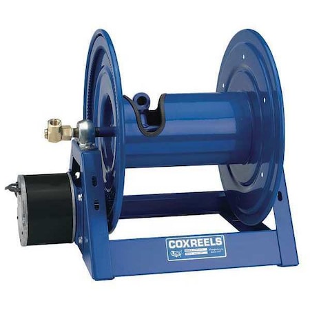 COXREELS Motor Hose Reel,325 ft,1/2 in I.D.,Blue