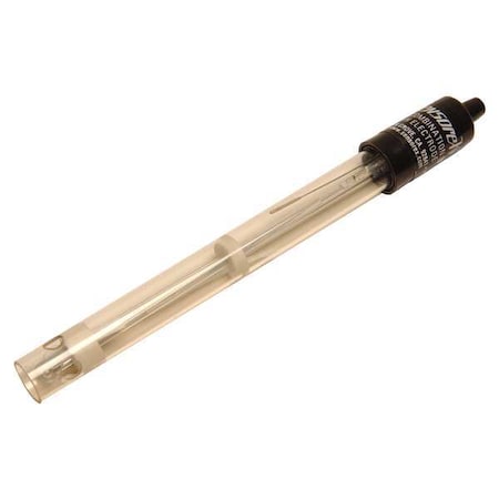 SENSOREX pH Electrode,Epoxy,DINM/C3,Round Tip