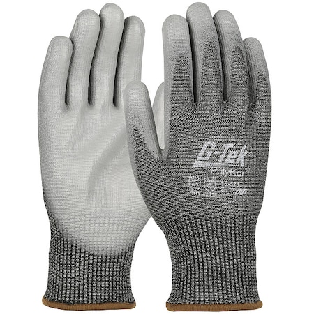 G-TEK POLYKOR Cut Resistant Glove,Seamless Knit,PK12