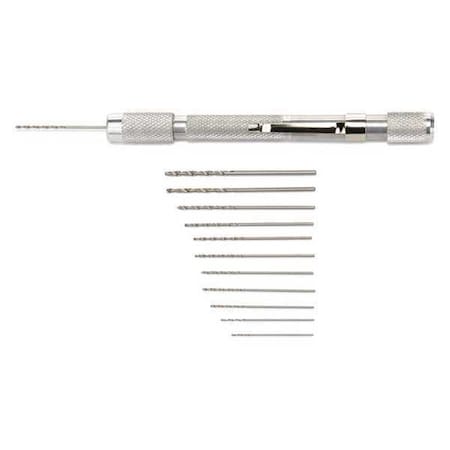 KING TOOL Tip Drill with Drills,12 pcs.