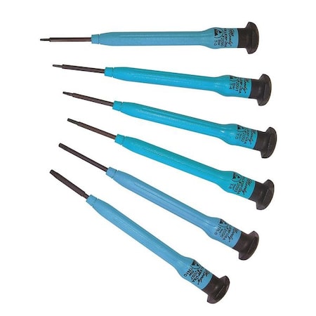 MOODY TOOL ESD Driver Set,T3-T6,TR8,TR10,6Pc