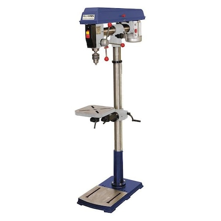 PALMGREN Radial Arm Drill Press,5 Spd Floor Step