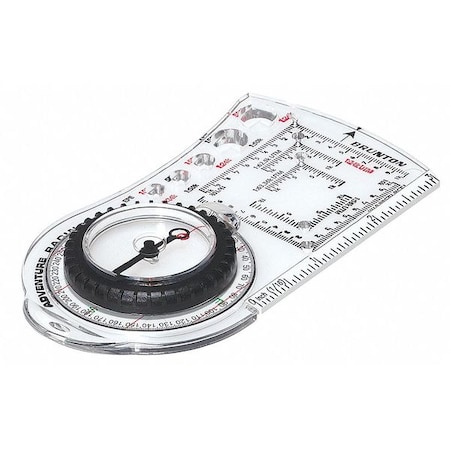 BRUNTON Baseplate Compass, 1.7 oz