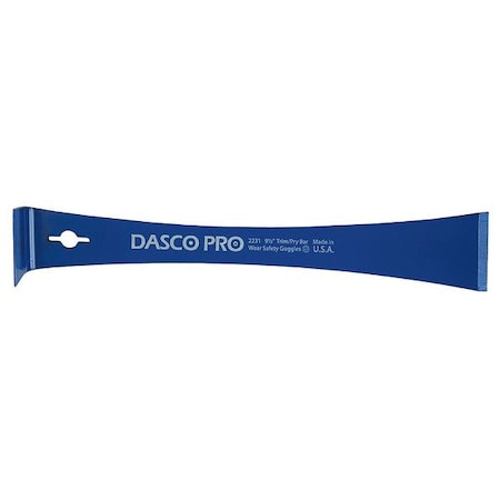 DASCO PRO Pry Bars,Flat Pry Bar,9-1/2 In. L