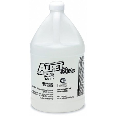 BEST SANITIZERS Spray Bottle,1 gal,11 3/4&H,Clear