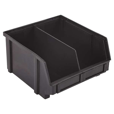 LEWISBINS ESD Cndct Stk and Hng Bn,Black,PP,5 in