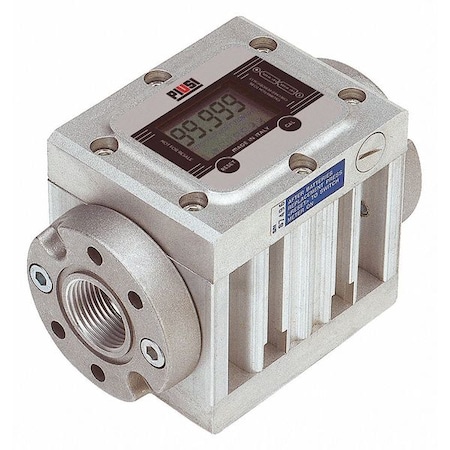 PIUSI USA Diesl Mtr,K600,4,4-40 gpm gal.,1.5& Nptf