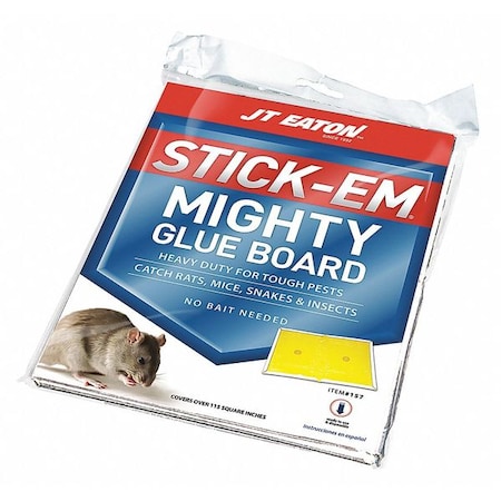 STICK-EM Glue Board,for Rats/Mice