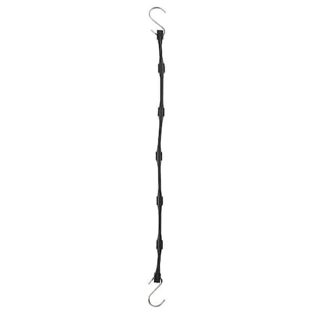 KEEPER S-Hook,3/4& W,Black