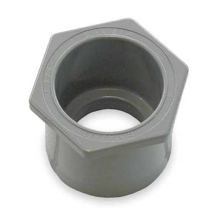 CANTEX 5142221 Reducer Bushing; PVC