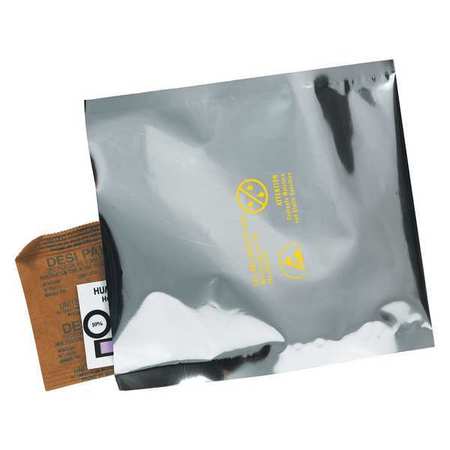 MOISTURE BARRIER BAG;6X10";SILVER;PK500