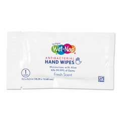 WET-NAP PREMOISTENED TOWELETTES; 5 X 7 3