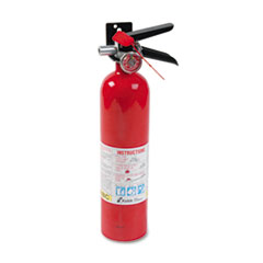 Kidde Pro 2.5 MP Series 466227 Dry Chemical Fire Extinguisher; 2.6 lb Capacity; Fire Class: A/B/C; 100 psi Operating