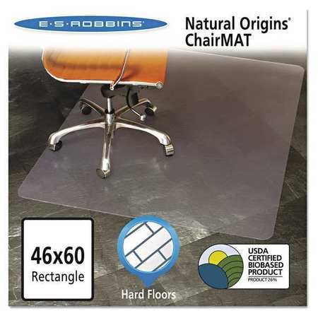 CHAIRMAT;46X60;RECTANGULAR;HARD FLOOR