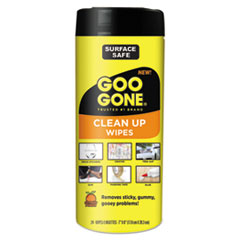 CLEAN UP WIPES; 8 X 7; CITRUS SCENT; WHI