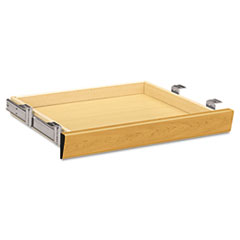Hon Company Laminate Angled Center Drawer, 22w X 15.38d X 2.5h, Harvest