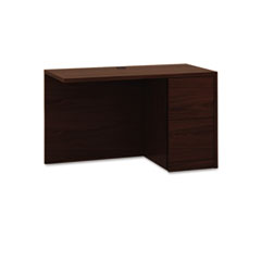Hon Company 10500 Series L Workstation Return, Full-Height Right Ped, 48w x 24d x 29.5h, Mahogany