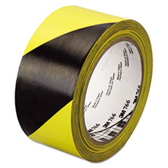 3M 766 Hazard Marking Vinyl Tape, 2