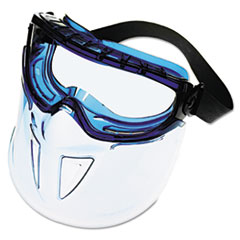 Kimberly Clark V90 Series Face Shield, Blue Frame, Clear Lens