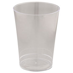 WNA, Inc. Comet Plastic Tumblers, 10 Oz, Clear, 25/pack, 20 Packs/carton