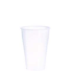 Dart High-Impact Polystyrene Cold Cups, 16 oz, Translucent, 50 Cups/Sleeve, 20 Sleeves/Carton