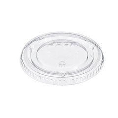 Dart Non-Vented Cup Lids, Fits 9 Oz To 22 Oz Cups, Clear, 1,000/carton