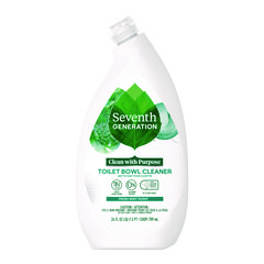 Seventh Generation Toilet Bowl Cleaner, Fresh Mint Scent, 24 oz Bottle, 4/Carton