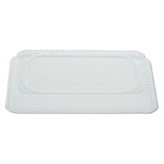 HFA, Inc. Plastic Dome Lids, Fits Oblong Pans 2061/2062, 8.25 x 5.88, Clear, 500/Carton