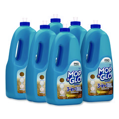 Reckitt Benckiser Triple Action Floor Shine Cleaner, Fresh Citrus Scent, 64 Oz Bottle, 6/carton