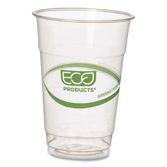Eco-Products, Inc. Greenstripe Renewable And Compostable Cold Cups - 10 Oz, 50/pack, 20 Packs/carton