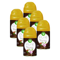 Reckitt Benckiser Freshmatic Life Scents Ultra Refill, Paradise Retreat, 5.89 Oz Aerosol Spray, 6/carton