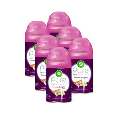 Reckitt Benckiser Freshmatic Life Scents Ultra Refill, Summer Delights, 5.89 Oz Aerosol Spray, 6/carton