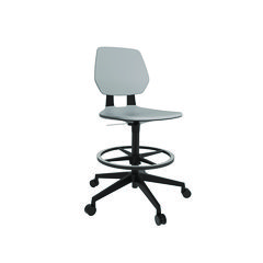 SAFCO Products Commute Extended Height Task Chair, Supports Up to 275 lbs, 18.25