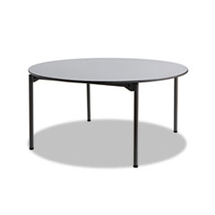 Iceberg Enterprises Maxx Legroom Wood Folding Table, Round, 60