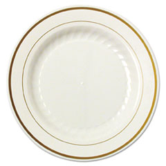 WNA, Inc. Masterpiece Plastic Plates, 6