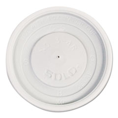 Dart Polystyrene Vented Hot Cup Lids, Fits 4 Oz Cups, White, 100/pack, 10 Packs/carton