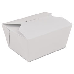 Southern Champion Tray ChampPak Retro Carryout Boxes, #1, 4.38 x 3.5 x 2 5, White, Paper, 300/Carton