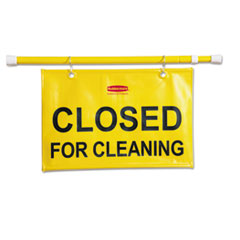 Rubbermaid Site Safety Hanging Sign, 50 x 1 x 13, Yellow