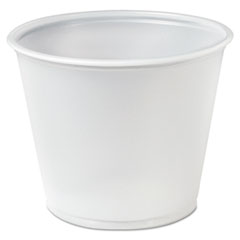 Dart Polystyrene Portion Cups, 5.5 oz, Translucent, 250/Bag, 10 Bags/Carton