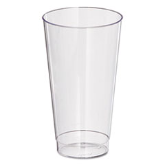 WNA, Inc. Comet Plastic Tumbler, 16 Oz, Clear, Squat, 25/pack, 20 Packs/carton