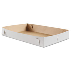 Southern Champion Tray Donut Trays, 17 x 11.5 x 2.5, White, Paper, 100/Bundle