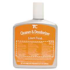 Rubbermaid AutoClean Toilet Cleaner and Deodorizer Refill, Mandarin Orange, 9.8 oz, 6/Carton